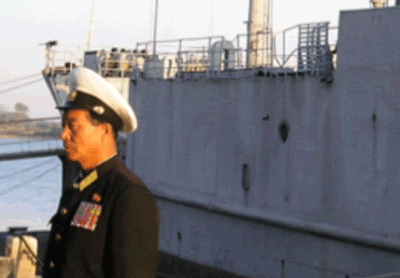 USS Pueblo in Pyongyang, 2005